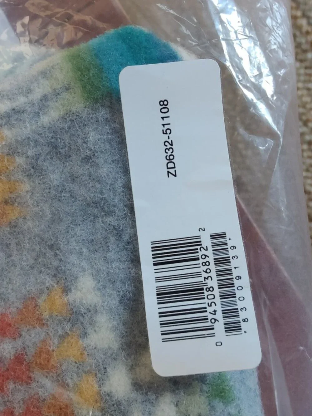 New Pendleton Crib Blanket in Chief Joseph Pattern